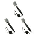 thumbnail image 2 of Cepillo para palos de golf Toystoory acero inoxidable Cepillos para zapatos telescópicos de reemplazo ergonómicos Type1 NO1, 2 of 6