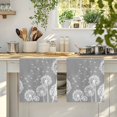 thumbnail image 4 of White Dandelion Kitchen Towels Set of 1, Spring Plants Flowers Vintage Gray Absorbent Dish Towels for Kitchen, Microfiber Hand Towel, Quick Drying Tea Towel for Cleaning Decorative Dishcloths, 4 of 7