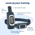 thumbnail image 4 of PetSafe 100 Yard Remote Training Collar  Smaller Version for Small or Medium Dogs  Choose from Tone, Vibration, or 15 Levels of Static Stimulation  Short Range Option for Training Off Leash Dogs, 4 of 7