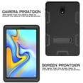 thumbnail image 4 of Galaxy Tab A 10.5 2018 Case,Mignova [Heavy Duty ]Rugged Hybrid Protective Case with Build in Kickstand for Samsung Galaxy Tab A 10.5 inch SM-T590/ T595(Black+Black), 4 of 7