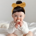 thumbnail image 2 of Korean Style Baby Headband Hair Accessory for Girls Decorative Bow Scarf for and Toddlers Adorable Fashionable Baby Barrettes, 2 of 5