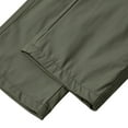 thumbnail image 4 of YLSDY Mens Cargo Sweatpants Casual Elastic Waist Pants Regular fit Jogger Pants Outdoor Hiking Pants Athletic Gym Pants Army Green 4, 4 of 9