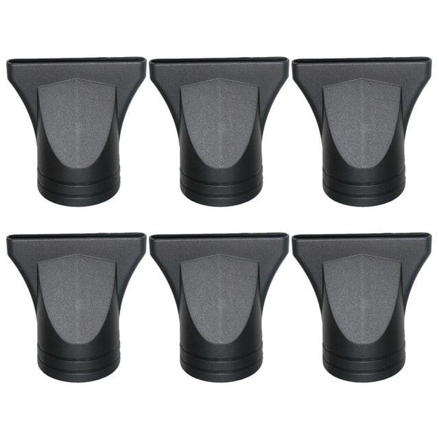 Miangastore 10Pcs White Air Blast Nozzles for Hair Styling Tools with Frizz Reduction Function