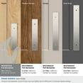 thumbnail image 4 of Amerock Maymont 3 inch (76mm) Center-to-Center Rectangle Satin Nickel Cabinet Pull Backplate, 4 of 7
