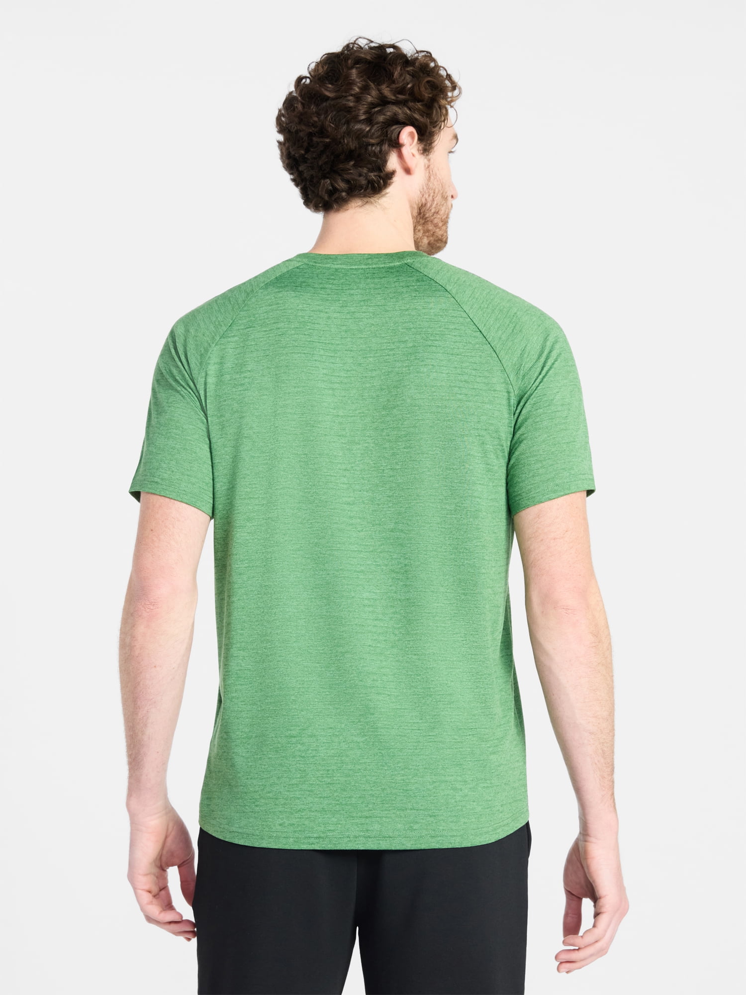 Athletic Works Men's and Big Men's Stripe Jersey Tee with Short Sleeves, Sizes XS-4XLT