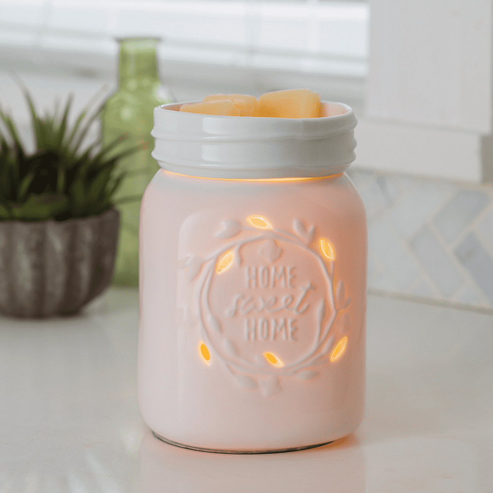 Candle Warmers Etc. Mason Jar Illumination Fragrance Warmer Walmart