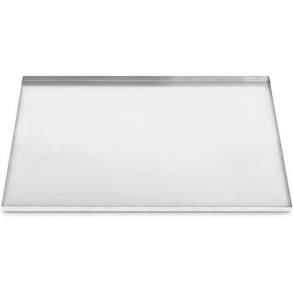 Pinnacle Systems (Galvanized 35x22.625x1) Frisco Metal Replacement Crate Tray for Dog Crate Multipurpose