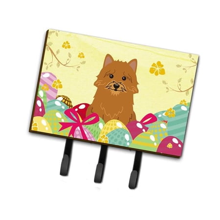 Easter Eggs Norwich Terrier Leash or Key Holder