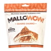 MALLOWOW! Quiero Churro Marshmallow Snacking Treat. Belgium Marshmallow is Drizzled With Chocolate Contains Milk and Soy. Resealable Bag. Ready to Eat.
