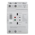 thumbnail image 2 of Double Power Automatic Transfer Switch 2P PC Material Automatic Transfer Switch 50kA, 8kV, DIN Rail Mount, 110VAC Control Voltage, for PZ30 Distribution Boxes, 2 of 7