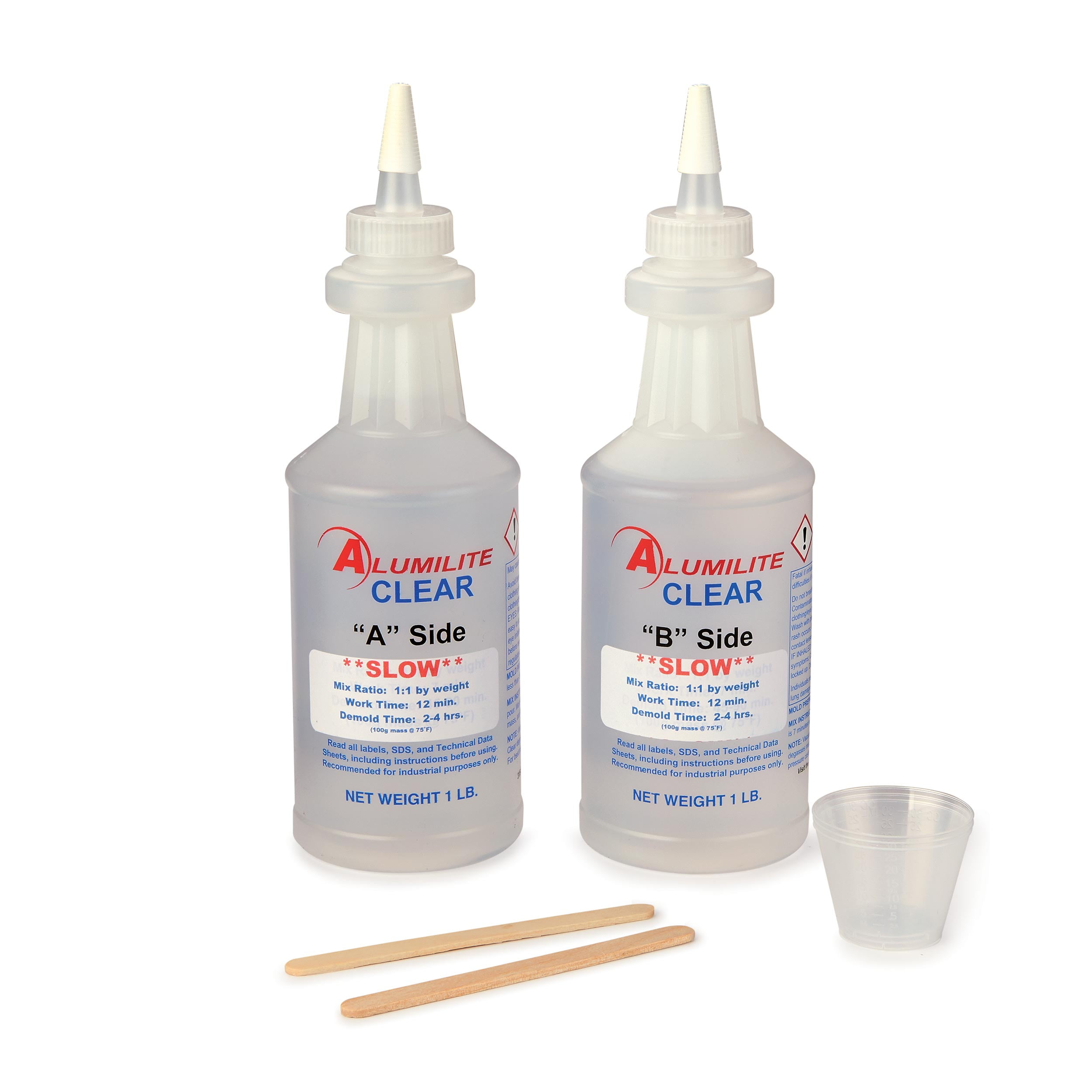Alumilite Clear (Slow) 12 Minute Casting Resin 2 Pound Kit