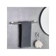 thumbnail image 3 of 5pcs/Set Stainless Steel Towel Bar Set Including Towel Bar, Tissue Holder, Coat Hook, Robe Hook And Towel Ring For Bathroom, 3 of 5