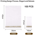 thumbnail image 2 of Hweilai Line Feeling Soft Absorbent Dinner Napkin Elegant Decorative Guest Paper Towels for Kitchen, 2 of 5