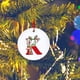 thumbnail image 3 of Decoraciones Del Árbol de Navidad con 26 Letras Del Alfabeto, Rojo Acrílico Fawn Colgante Ornamentos para el Hogar, Decoración Personalizada Del Árbol de Navidad para la Temporada de Vacaciones, 3 of 4