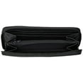 thumbnail image 6 of Roma Zip-Around Organizer Clutch, Black, 6 of 7