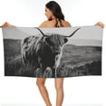 thumbnail image 6 of Yibo Floral Pastel Blooms Beach Towel - Perfect for Travel, Swim, and Fitness, 6 of 7