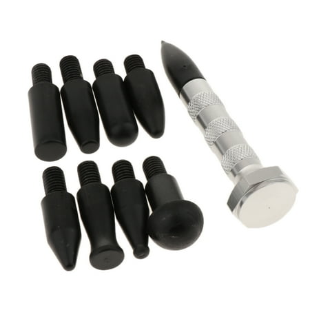 

High Quality Car Repair Removal Auto Body Rod Tools & Pen Heads Tool With 9 Heads - as described