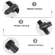 thumbnail image 5 of 1 juego de tornillos de ajuste de tornillo tensor de cadena para piezas de motosierra, 5 of 5