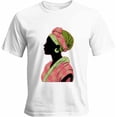 thumbnail image 1 of Camisetas africanas de manga corta informales para hombre y mujer, camisetas gráficas, 1 of 8