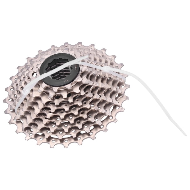 Volante De Cassette Rueda Libre De 9 Velocidades BOLANY Road Bike 9 Speed Freewheel 11-28T Cassette Flywheel Reemplazo Plata