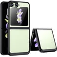 thumbnail image 1 of [PST] Samsung Galaxy Z Flip 6 Étui Rigide, Dos Transparent Étui Hybride en PC Mat TPU, 1 of 3