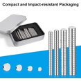 thumbnail image 2 of shiyou-RHINOCATS 400Pcs Tiny Magnets, 4 Different Size,Small Magnets, Fridge Magnets,DIY Magnet, Multi-Use for Office, Hobbies, Crafts and Science, 2 of 4
