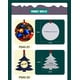 thumbnail image 3 of Prosub sublimación en blanco suministros de decoración navideña adornos colgantes lámina de aluminio sublimación adornos navideños en blanco, 3 of 4