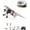 Three Electrics, variant on Rc Paper Airplane Kit with Gyro Stabilizer – DIY Electric Remote Control Plane with Dual Propellers, Lightweight Foldable Flying Stem Toy Micro Fixed Wing Drone
