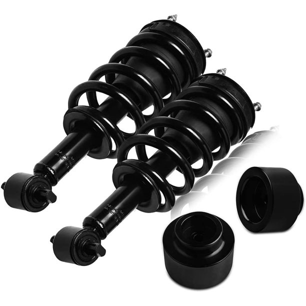 CCIYU 2" Rear Leveling Lift Struts Assembly Front Rear