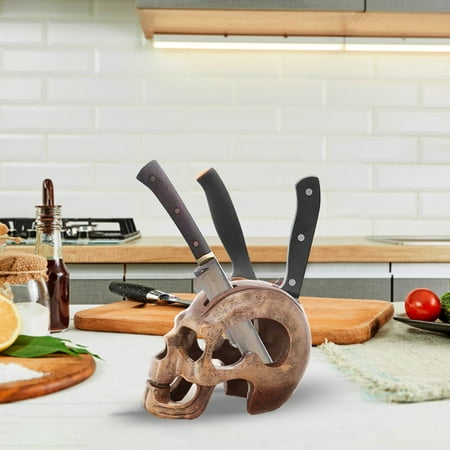 

Clearance！Hexang Storage Shelf Rack Resin Stand For Kitchen Skeleton Holder Organizer Home Decoration Ornament Creative Gifts Household Multifunctional Storage Rack（five Hole）