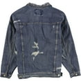 thumbnail image 2 of American Eagle Mens Distressed Jean Jacket, Blue, Small, 2 of 2