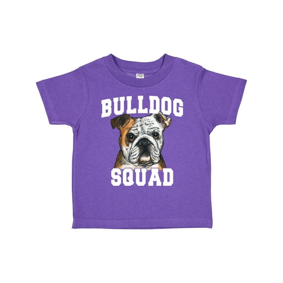Inktastic Dog Bulldog Squad Boys or Girls Toddler T-Shirt