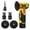 2 Batteries-Paper Box, variant on Fotrix Cordless Mini Angle Grinder Kit, 19500 RPM High Speed Grinding Tool, 3 Inch Handheld Grinder with 2 Pack 12V 2Ah Batteries, Ideal for Metal & Wood Cutting Polishing Grinding