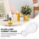 thumbnail image 4 of Oil Lamp Chimney Kerosene Lamp Shade Replacement Glass Lamp Shade Vintage Light Shade Oil Lamp Glass Shade Lamp Cover, 4 of 5
