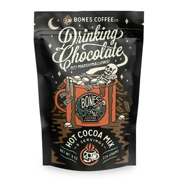 Bones Coffee Company Drinking Chocolate with Marshmallows