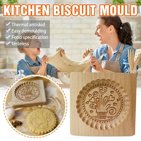 

Savings Clearance! Paiwinds Cookie Die Cutting Machine Conical Plant Model Cookie Wooden Gingerbread