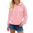 thumbnail image 4 of Holzkary Baseball Hoodies for Womens 2025 Collar Off The Shoulder Sweatshirt Baseball Mom Sweatshirt Funny Game Day Baseball Pullover Tops Fall Outfits Trendy Fashion Pullover Tops Pink L, 4 of 9