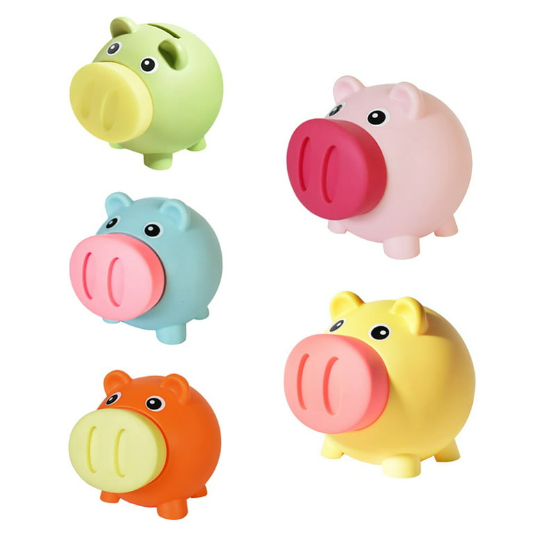 Piggy Bank, Unbreakable Plastic Money Bank, Coin Bank for Girls and Boyh