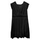 thumbnail image 4 of Vestido de mujer con cuello en V, encaje y bordado - Bohemio, manga corta, tejido suave y transpirable, estilo informal y silueta en A, 4 of 5