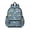 Basketball and Jersey Blue Pattern, variant on Basketball and Hoop White Pattern Cute School Backpack with Padded Back and Adjustable Shoulder Straps 13.4"x11"x4.7"