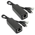 thumbnail image 1 of 2X -USB POE Splitter 48V to 5V2A/3A Mini USB Power Supply National Standard with Smart Phone Charging, 1 of 5