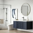 thumbnail image 5 of Undermount/Countertop Bathroom Sink, White Sink Undermount/Countertop Bathroom Sink, Porcelain Ceramic Lavatory Bathroom Vanity Sink with Overflow, 5 of 8