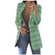 thumbnail image 1 of Promoción de liquidación Kcavykas: Blazers de otoño e invierno para mujer, informales, de negocios, ligeros, de manga larga, para oficina, trabajo, verde, talla S, 1 of 6