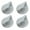 4 pack, variant on Plastic Rotary Switches Replacement Timer Switches Knob For 146MT574 Bathroom Fan Easily Grip And Precise Adjustment