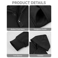 thumbnail image 5 of Girls Clothes Girls' Hoodies Sweatshirts with Pocket Fleece Warm Half Zipper Pullover Crop Top Long Sleeve Sweater for Teen Girls 6-12 Y, 5 of 8