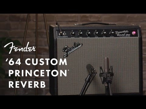 Fender '64 Custom Princeton Reverb 12-Watt 1x10" Guitar Combo Amplifier