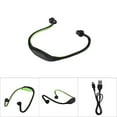 thumbnail image 4 of Auriculares Deportivos Inalámbricos 4.1 con Micrófono Ranura Para Tarjeta TF Verde ANGGREK, 4 of 8