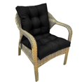 thumbnail image 1 of Outdoor Chair Seat Cushion Waterproof Thicken Dining Chair Seat Cushion Garden Terrace Tatami Replaceable Back Cushion RattanChair Pads Seating Pillow, 1 of 5