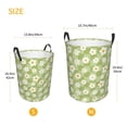 thumbnail image 2 of Lsque Daisies Flowers pattern Laundry Hamper Basket, Tall Woven Rope Hamper Basket for Clothes, Lightweight Storage Basket, Collapsible Waterproof-, 2 of 8
