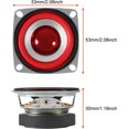 thumbnail image 3 of 4 Pcs 4Ohm 5W Haut-Parleur Audio Stéréo pour Arduino Remplacement (4 Pcs), 3 of 7